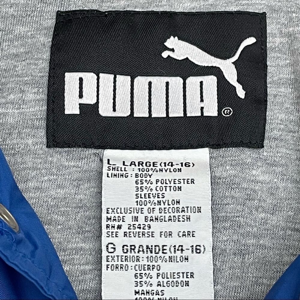 Puma University of Kentucky Light Jacket Boys‎ Lg - Picture 6 of 7
